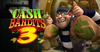 Cash Bandits 3 official game artwork from Sunrise Slots