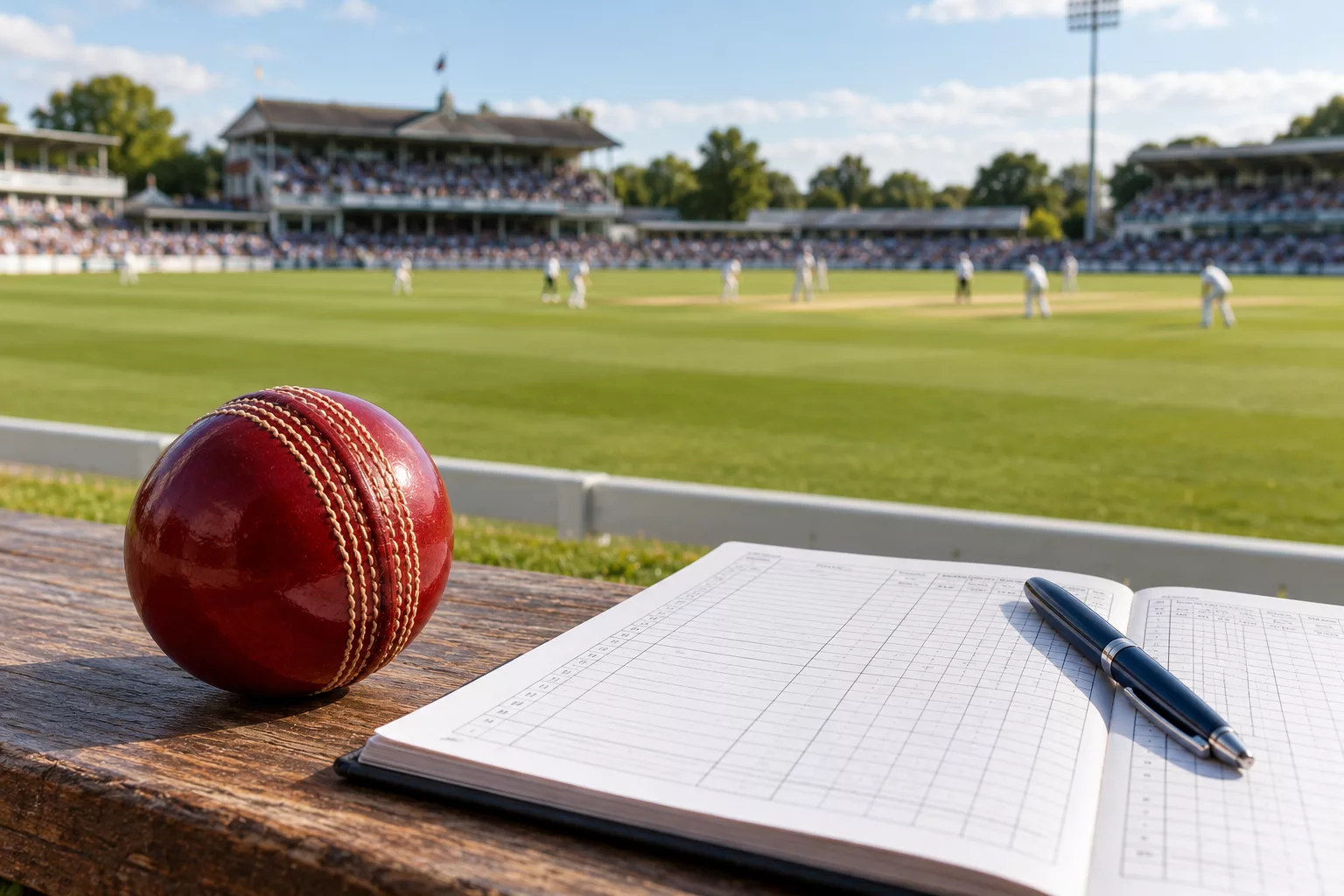 Mostbet editorial illustration: Cricket Formats and Scorecards